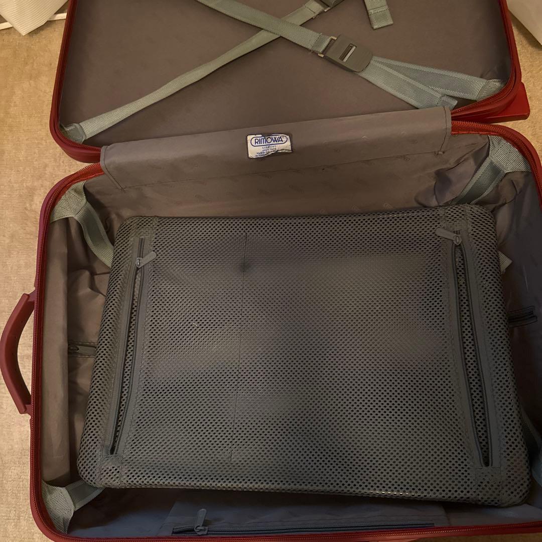 Rimowa　サルサ　35L 2輪　 red 機内持込　TSA 廃盤