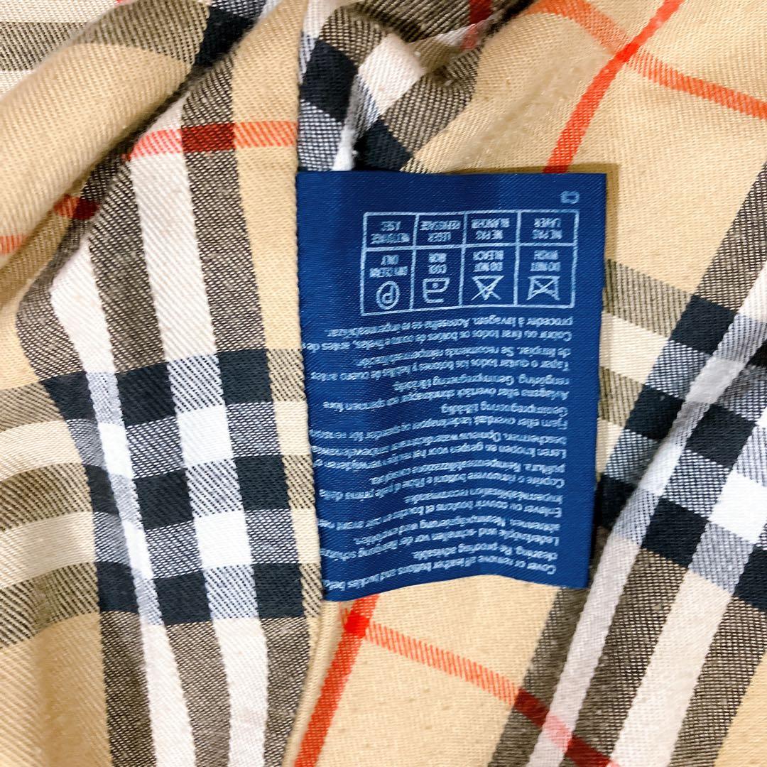 【逸品】バーバリーズ　ロングステンカラーコート　ライトベージュ　L相当