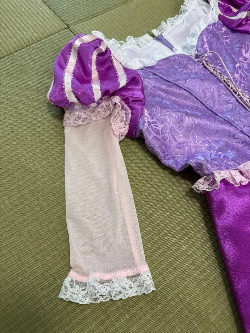 東京ディズニーリゾート　ビビデバビデブティック　ラプンツェル　ドレス　130