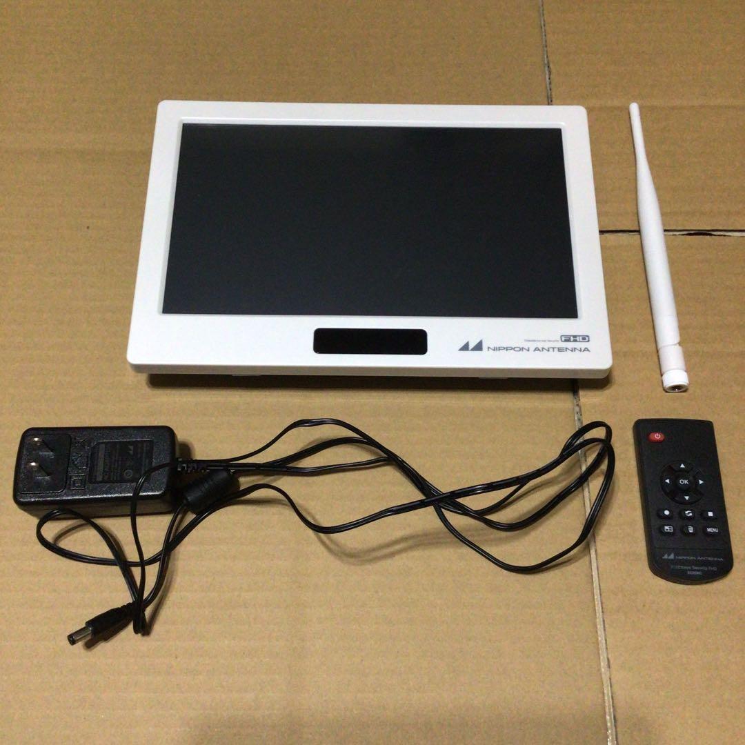 日本アンテナ 防犯カメラ ワイヤレスモニター FHD SC05ST セット