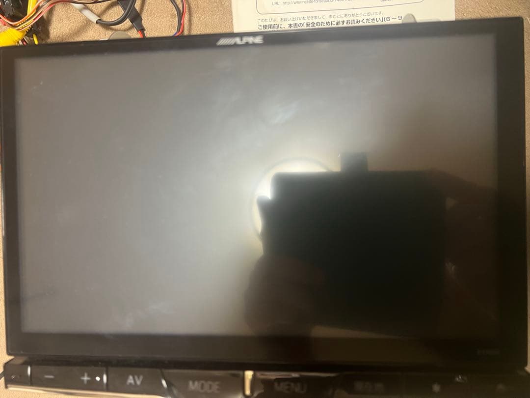 カーナビ ALPINE EX-1000