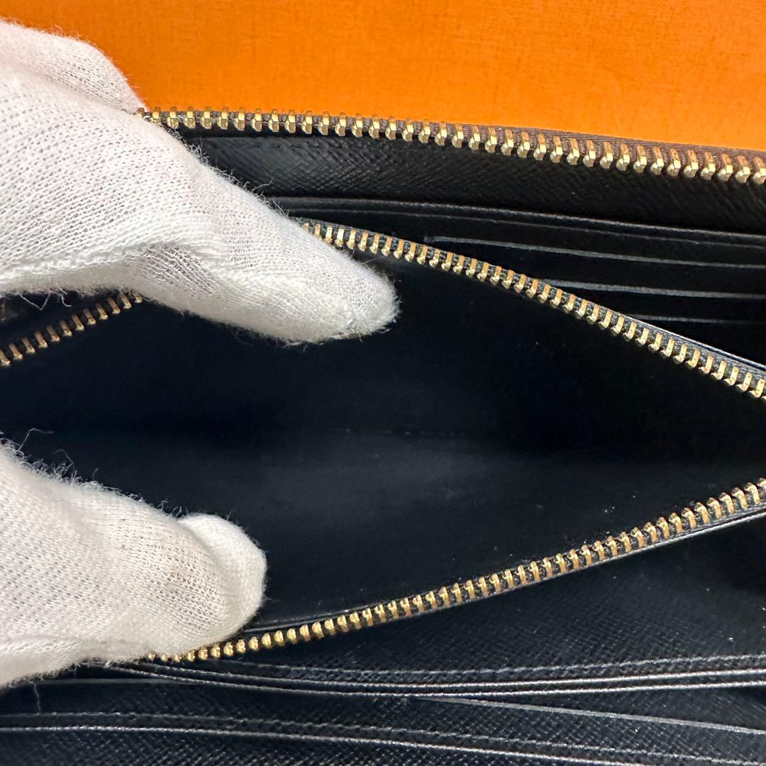 【極上品】ルイヴィトン ジッピー モノグラム リバース ジャイアントRFID