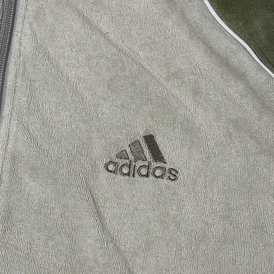 00s 希少 adidas アディダス ベロア トラックジャケット XL