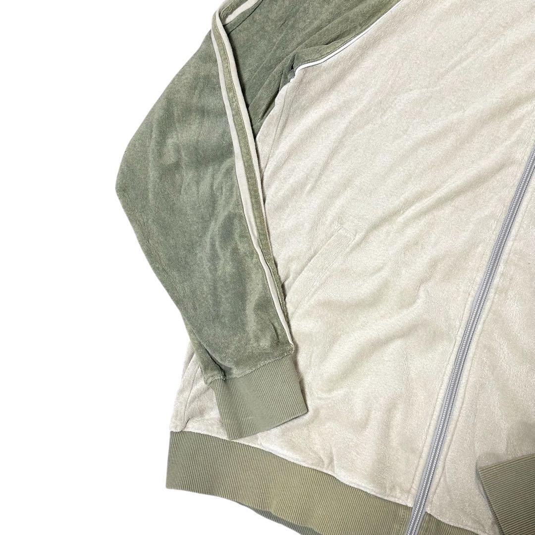 00s 希少 adidas アディダス ベロア トラックジャケット XL