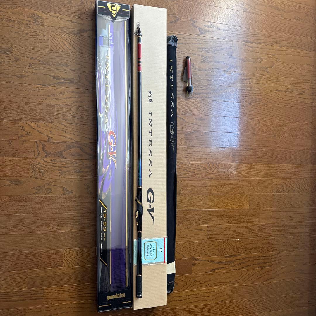 インテッサG-V 磯竿 15-53 ケース付き