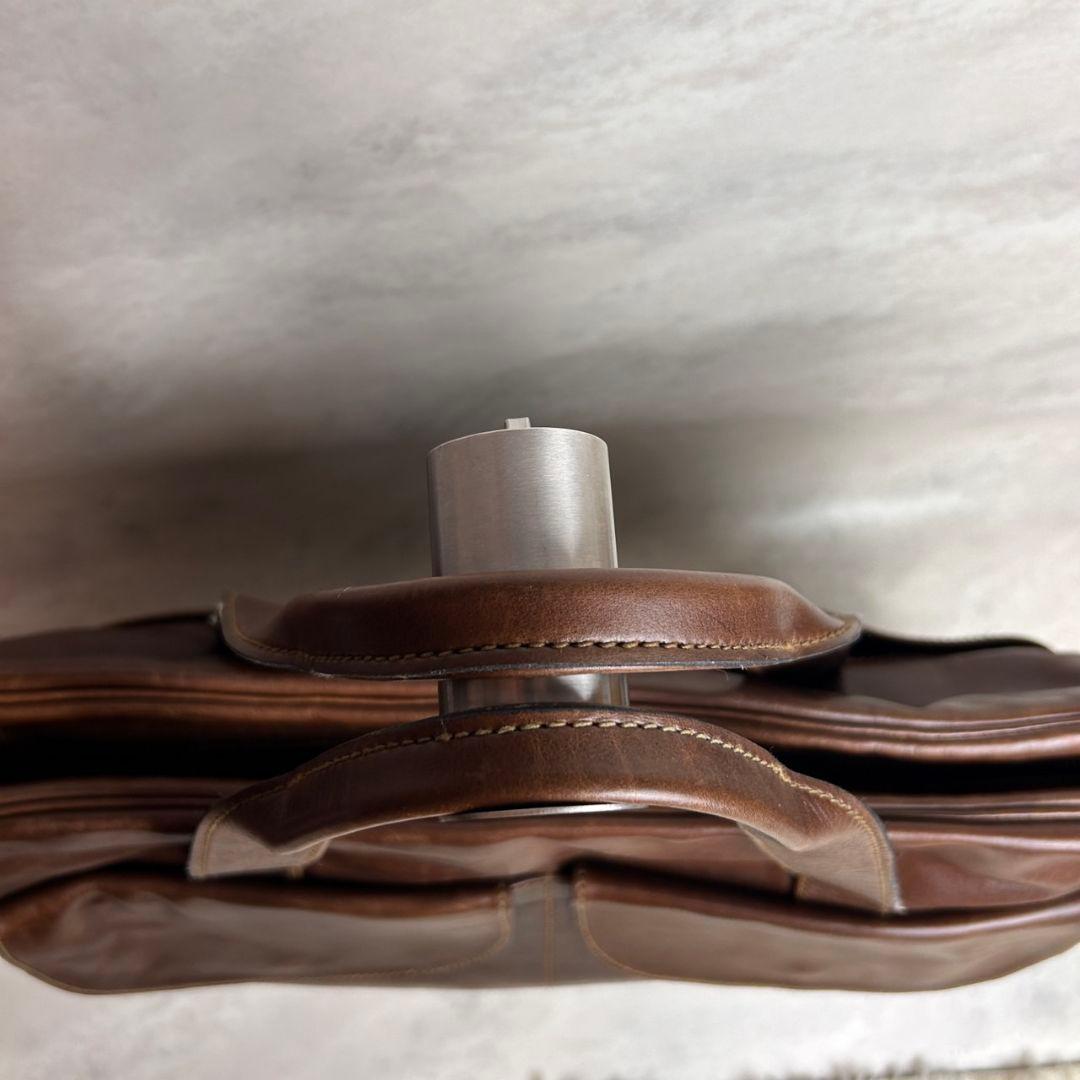 【極希少】70s フランス ヴィンテージ オールレザー ボストンバッグ Y2K