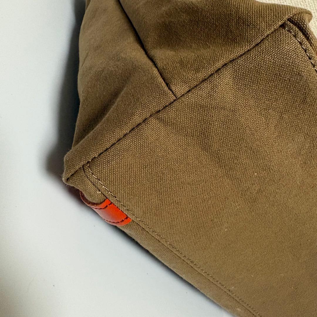 未使用品☆キソラ kissora トートバッグ 帆布 キャンバス レザー2way