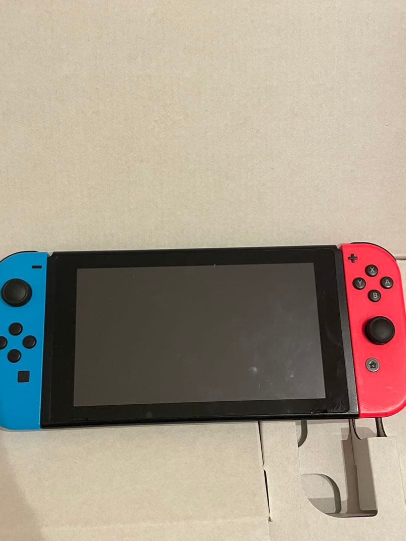 Nintendo Switch 青/赤 本体 + 付属品 ⭐️ケース付き