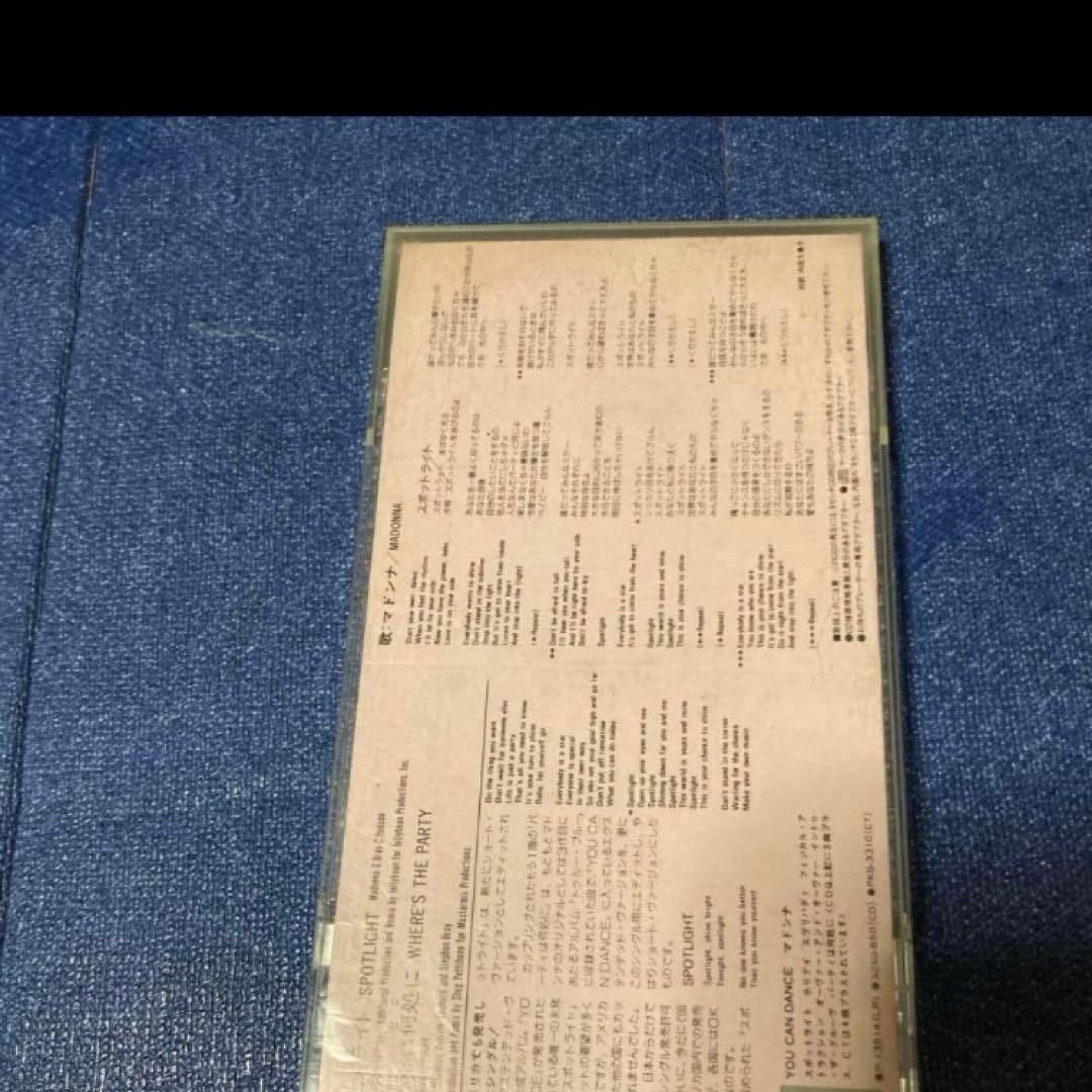 Madonna マドンナ .Spotlight 8センチ8cmシングル洋楽CD