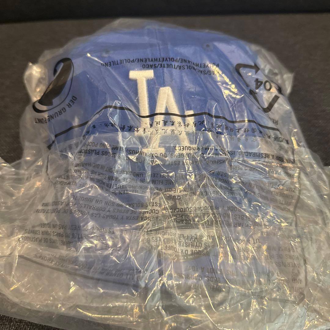 【新品未使用】NEWERAポロ ラルフローレンコラボ ドジャース ブルー