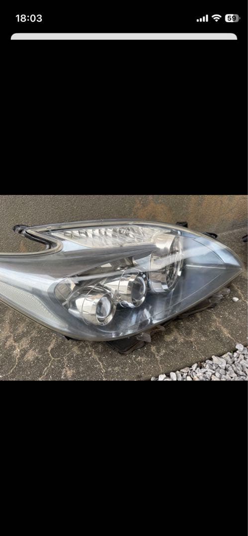 30 前期　プリウス LED ヘッドライト 左右セット コンピューター付き