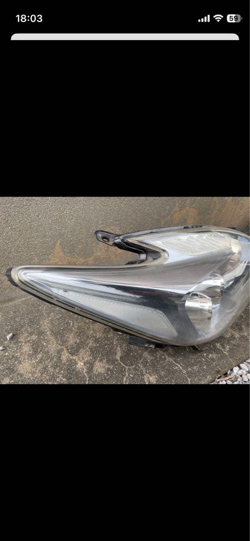 30 前期　プリウス LED ヘッドライト 左右セット コンピューター付き