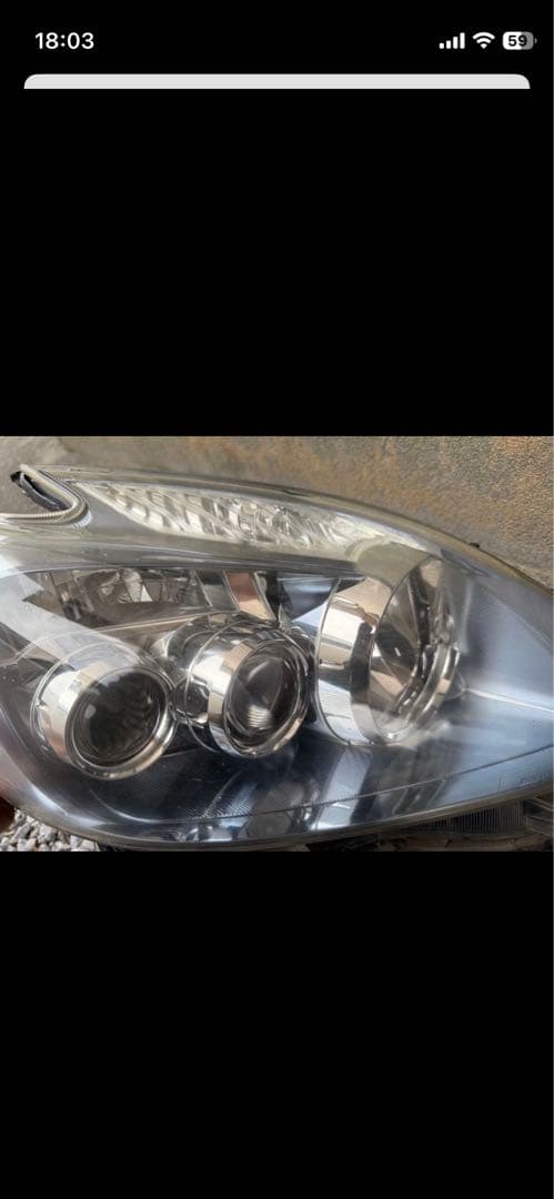 30 前期　プリウス LED ヘッドライト 左右セット コンピューター付き