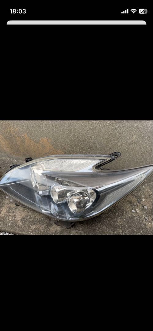 30 前期　プリウス LED ヘッドライト 左右セット コンピューター付き