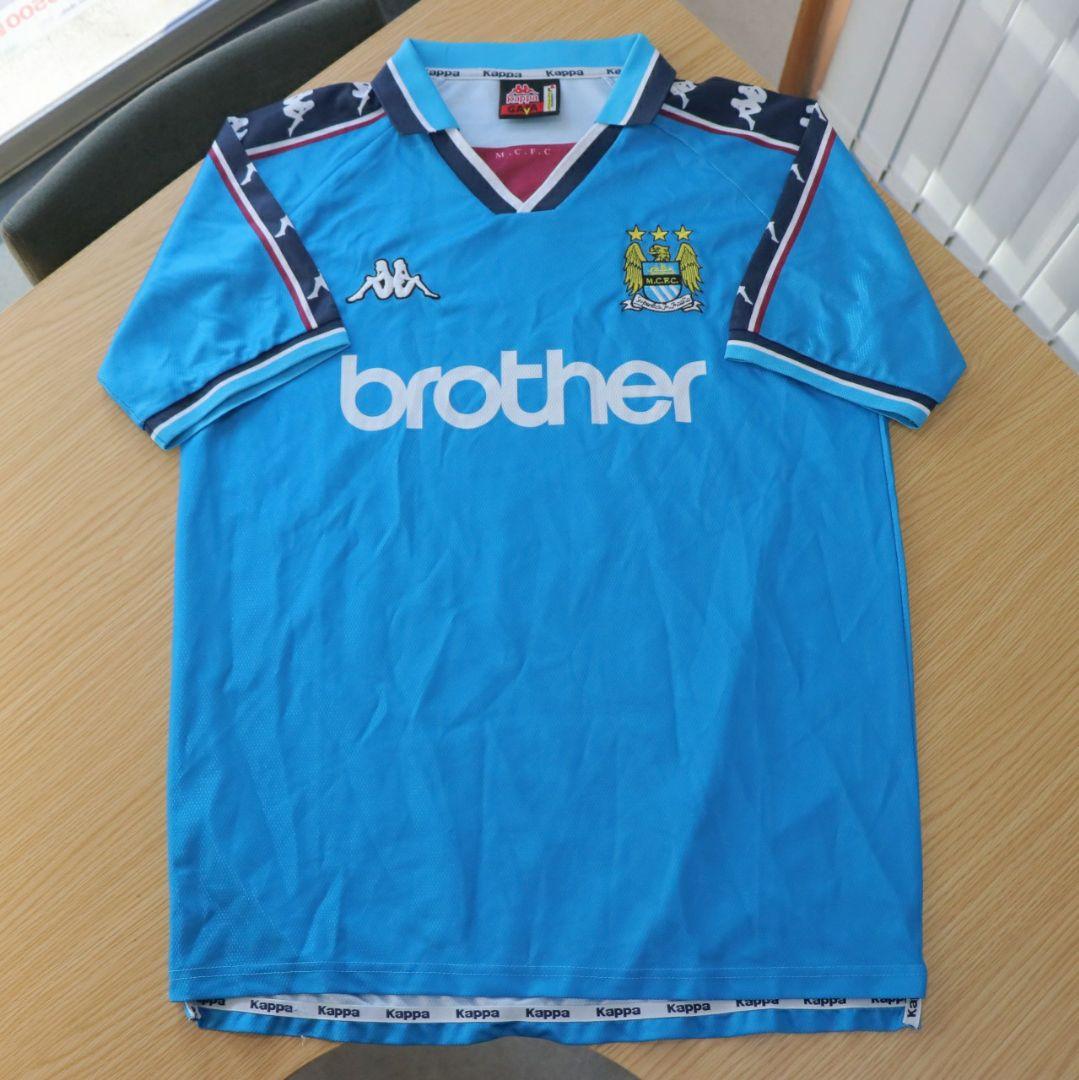 Kappa 97/99 マンチェスターシティ ゲームシャツ サイズL