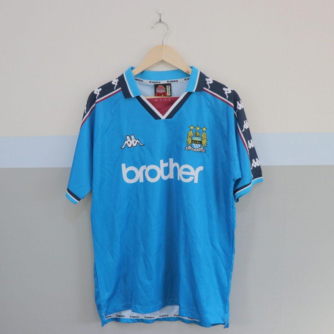 Kappa 97/99 マンチェスターシティ ゲームシャツ サイズL