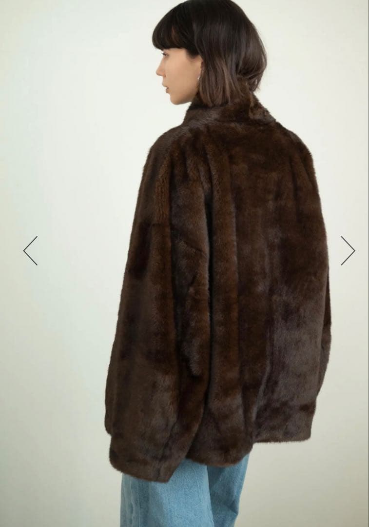 karry エコファー コート ブラウン 今期 新品未使用