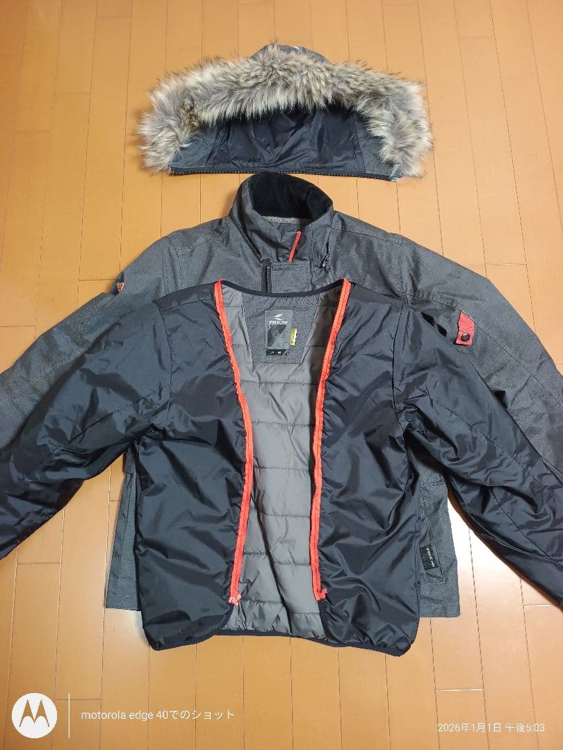 RSタイチ タンドラウインターパーカ Mサイズ TAICHI 防寒防風ジャケット