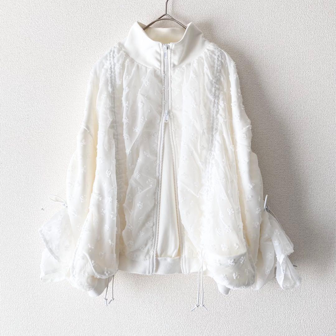 【美品】merry jenny トラックジャケット ホワイト