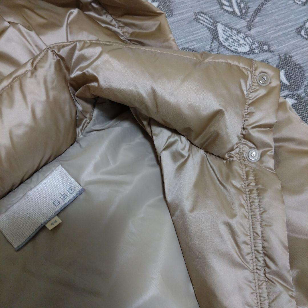 自由区　ダウンベスト 　ホワイトダック　オンワード樫山　大きい　サイズ44