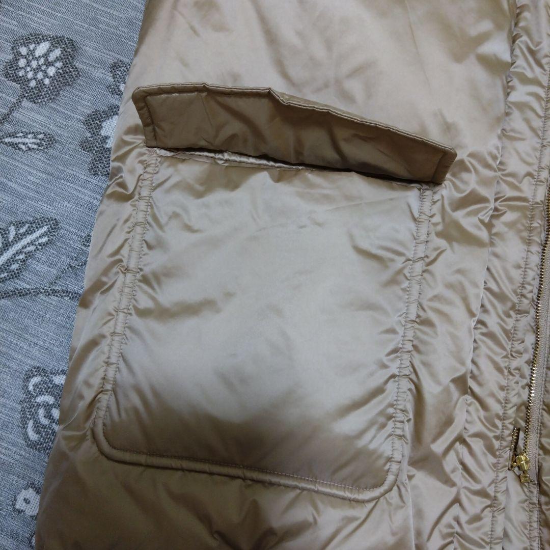 自由区　ダウンベスト 　ホワイトダック　オンワード樫山　大きい　サイズ44