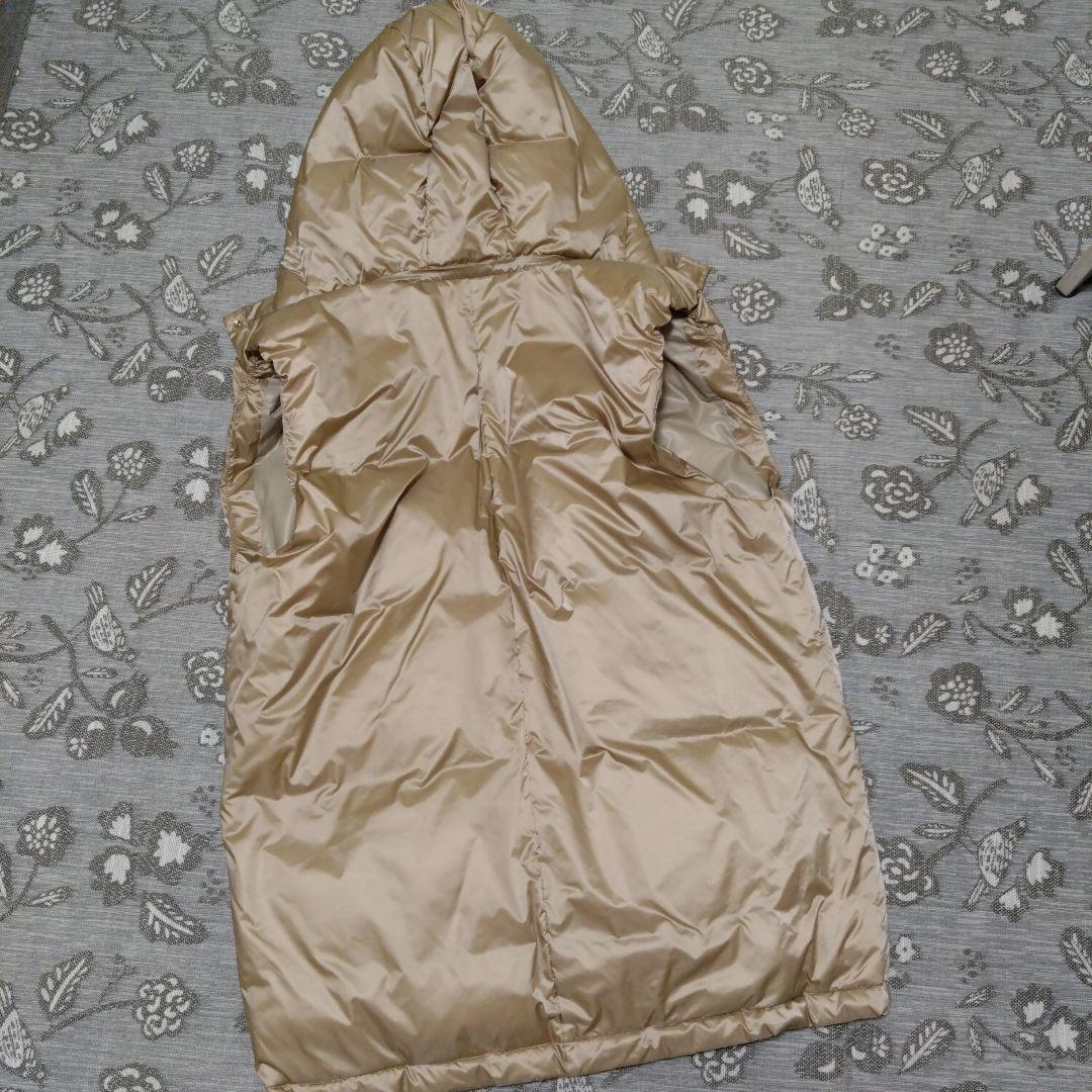 自由区　ダウンベスト 　ホワイトダック　オンワード樫山　大きい　サイズ44