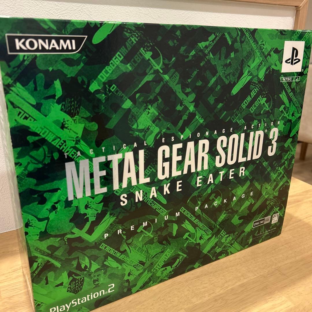 PS2 メタルギアソリッド3 スネークイーター プレミアムパッケージ 限定版