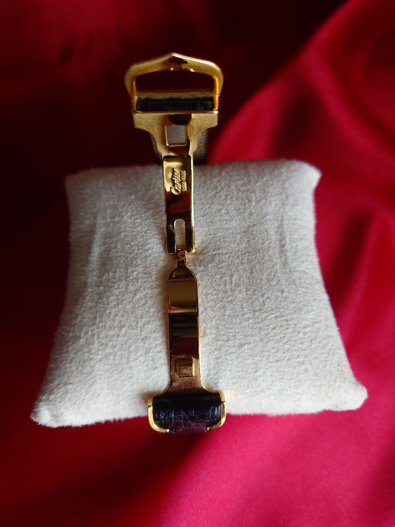 カルティエ マストタンク ヴェルメイユ アラビア文字盤 LM