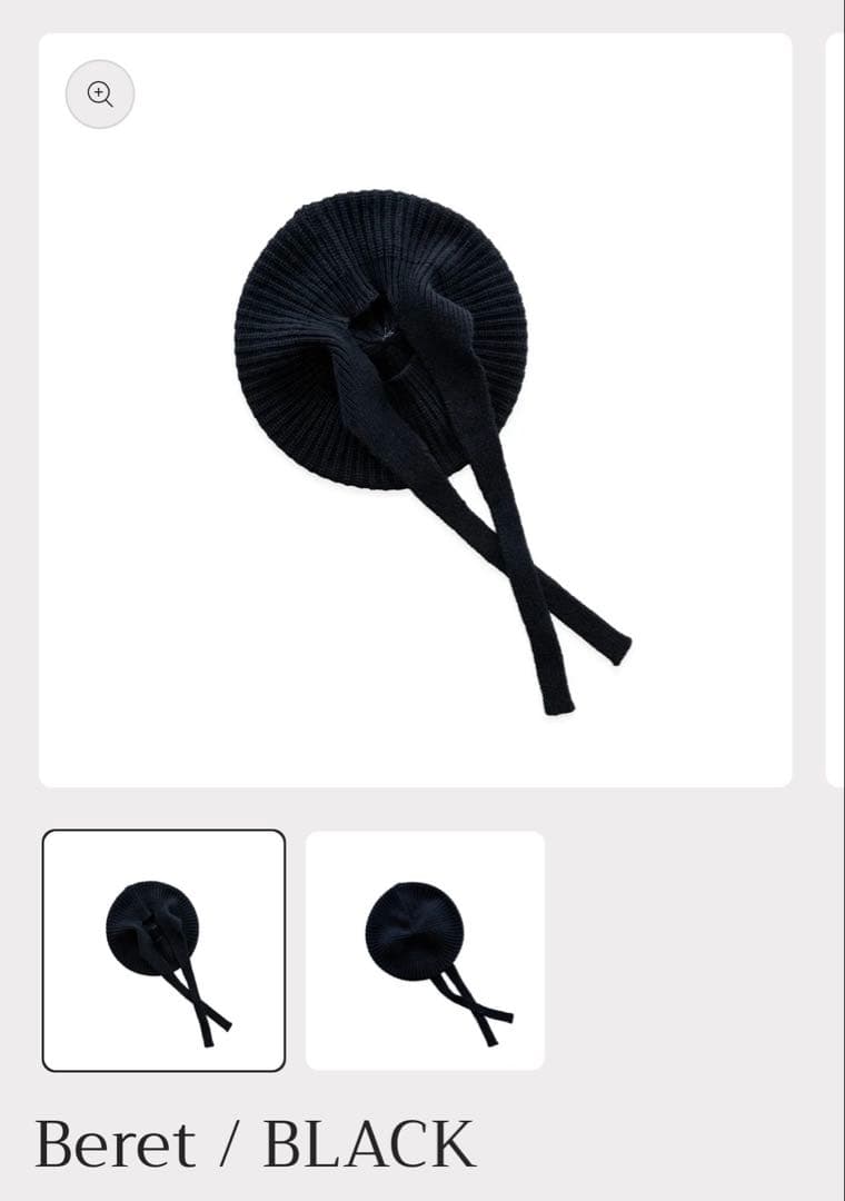 VAKT. ニットベレー帽　　Beret