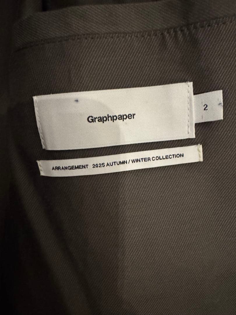 ジャケット・アウター Graphpaper LightMelton PeaCoat 25-26AW