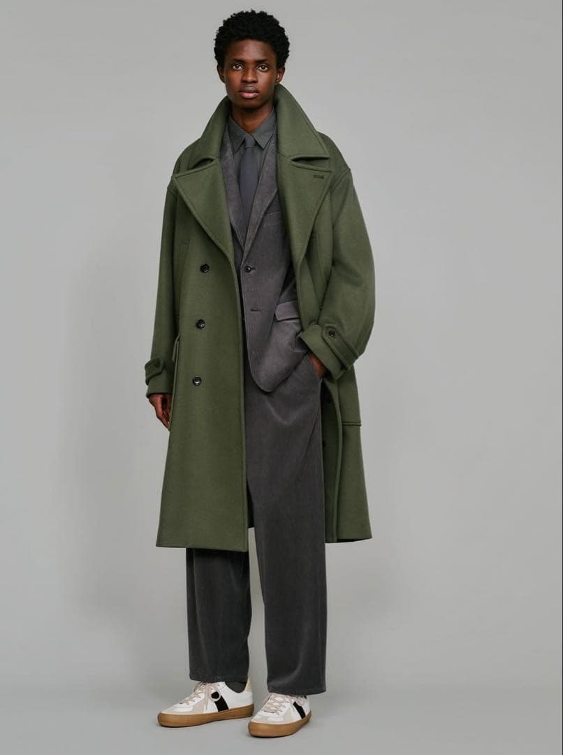 ジャケット・アウター Graphpaper LightMelton PeaCoat 25-26AW