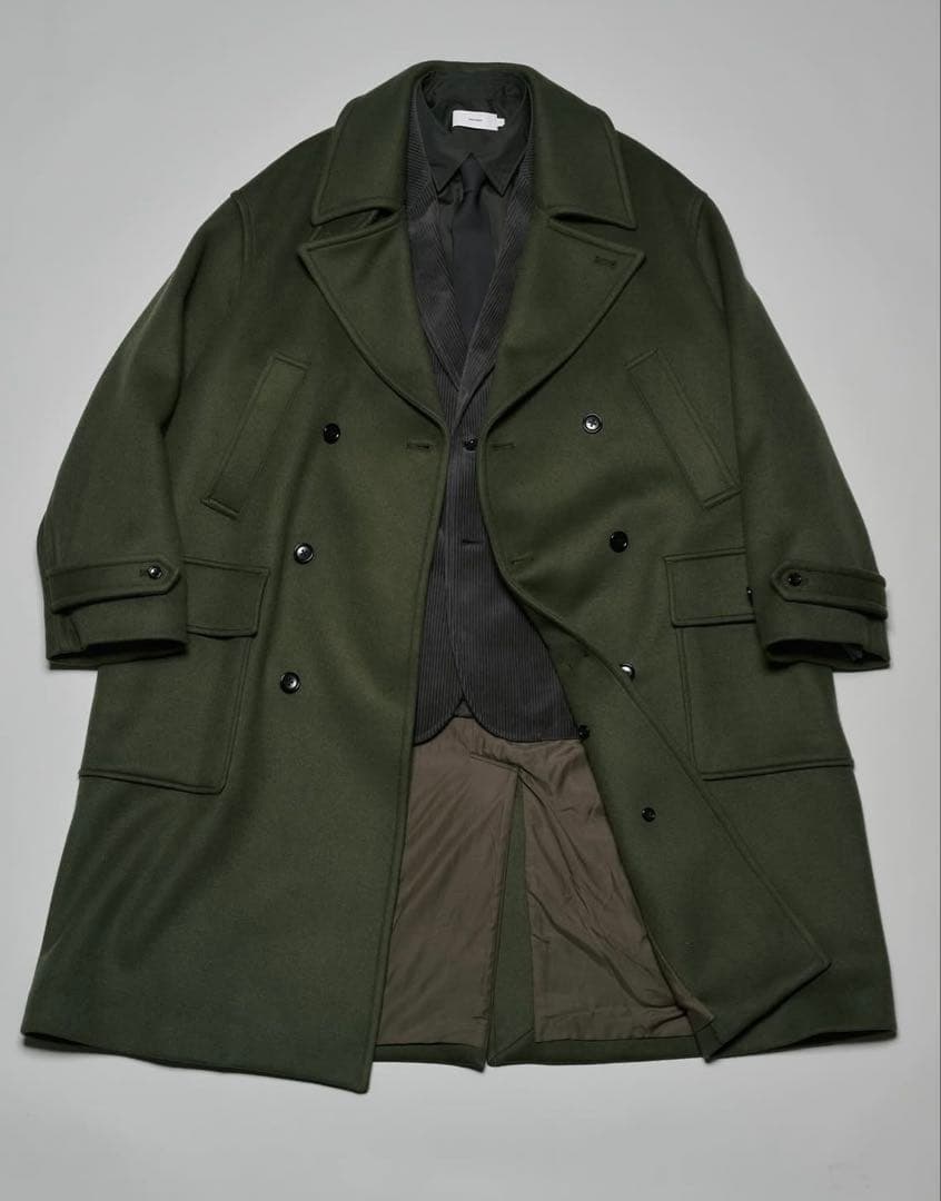 ジャケット・アウター Graphpaper LightMelton PeaCoat 25-26AW
