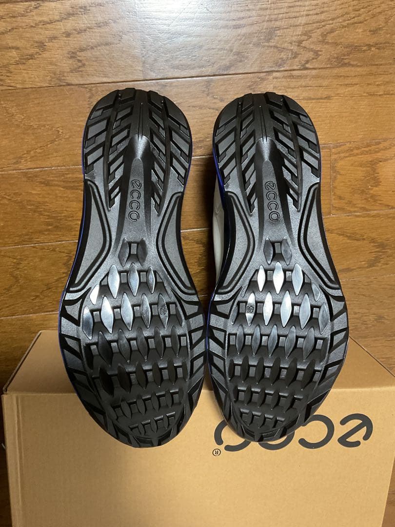 eccoゴルフシューズ バイオム C4 ボア EU40 ホワイト/ブルー
