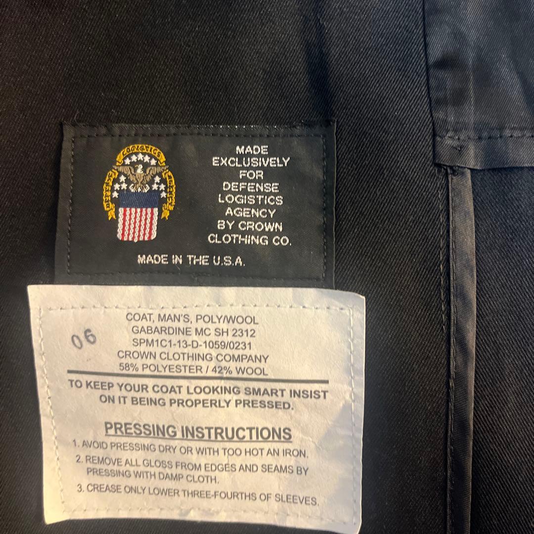 米海兵隊放出品 ブルードレス 上下セット ベルト付き