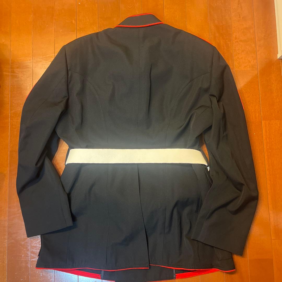 米海兵隊放出品 ブルードレス 上下セット ベルト付き