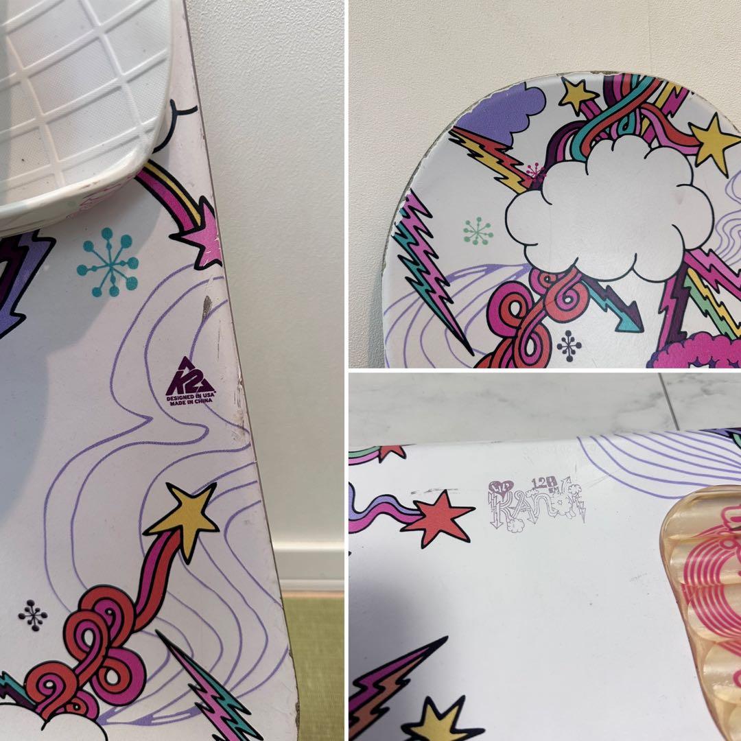 K2 スノーボード 120 ビンディング セット