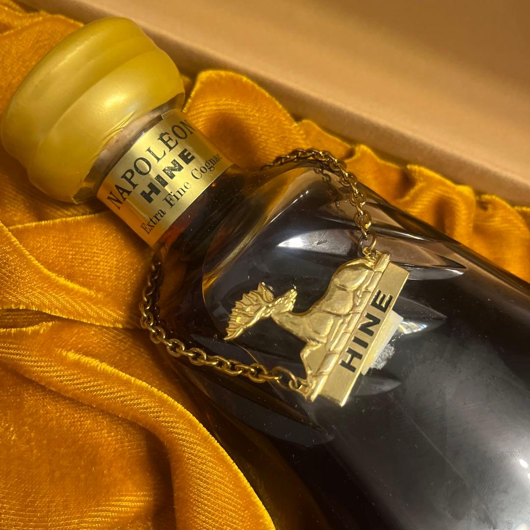 【未開栓】HINE NAPOLEON カラフェ クリスタル コニャック