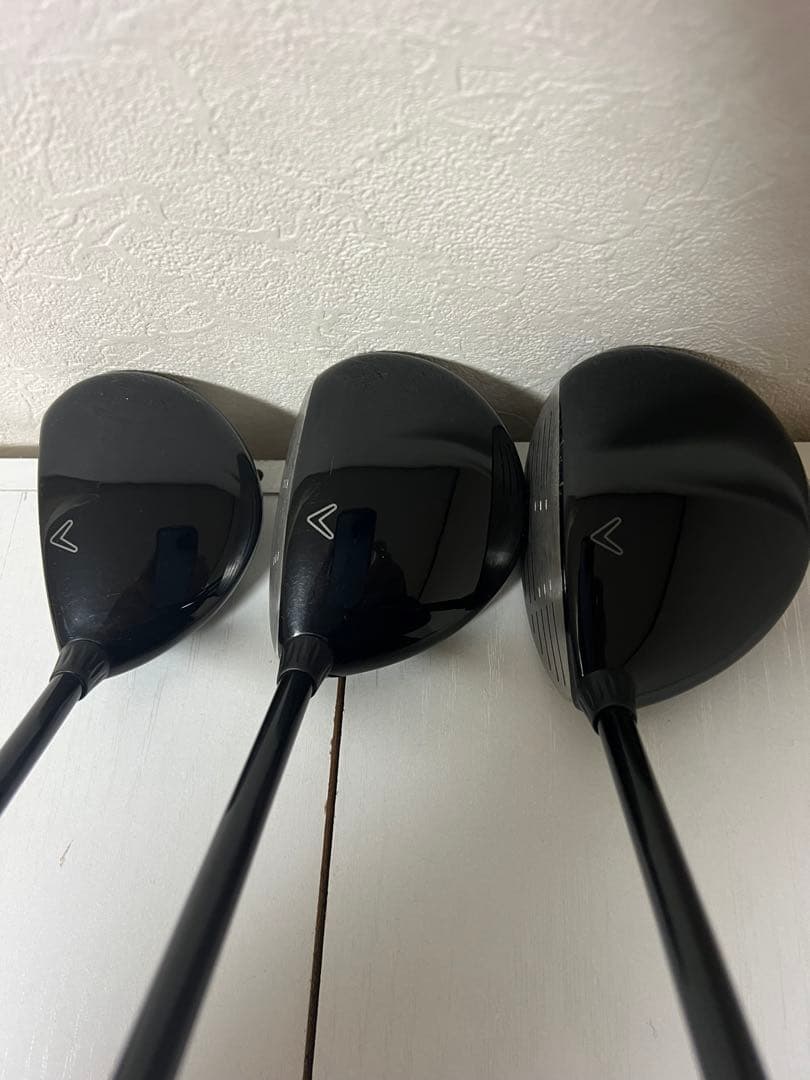 キャロウェイX 　フェアウェイウッド　3本セット3W、5W、7W