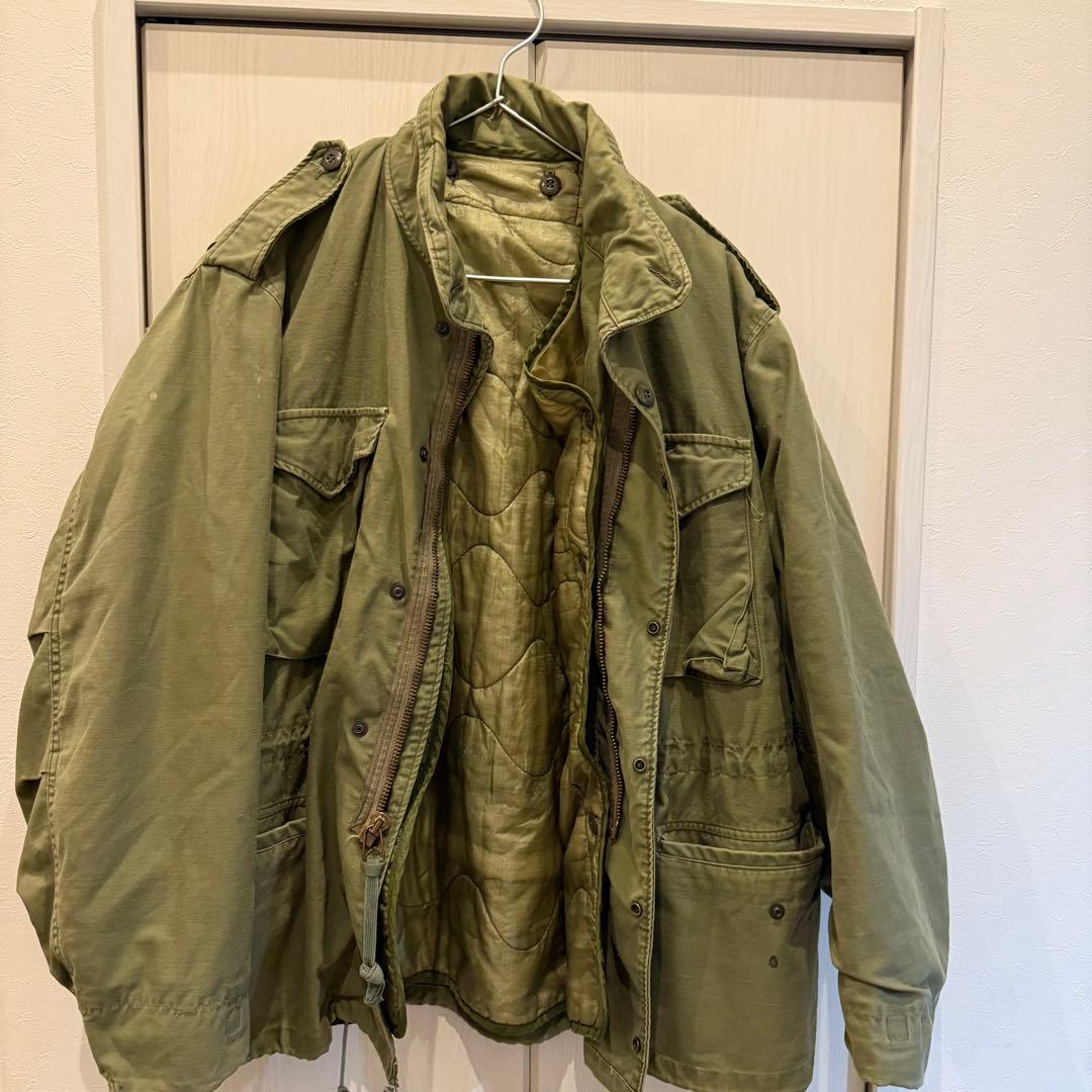 【実物】M-65 フィールドジャケット 3rd キルティングライナー付き