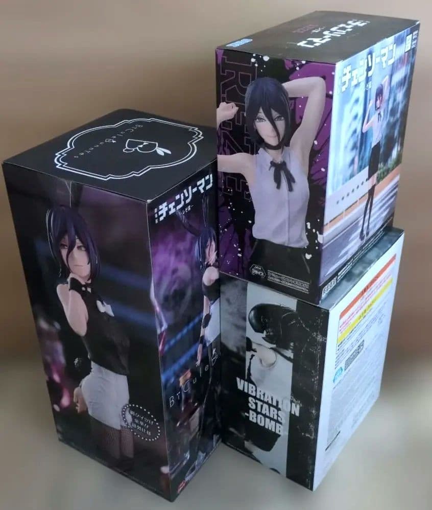 【未開封】劇場版チェンソーマン レゼ篇　フィギュア3点