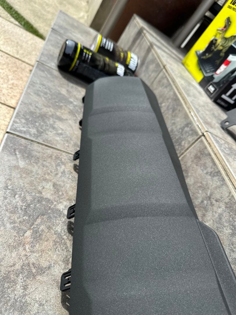 ②ランドクルーザー250 カウルトップ　フロントリアバンパー　ラプターライナー