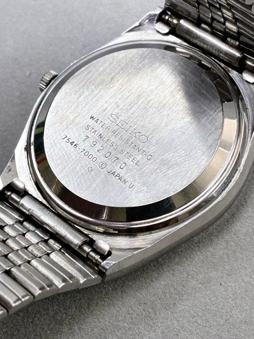 SEIKO メンズ 70’s 7546-7000 TYPE II クォーツ腕時計