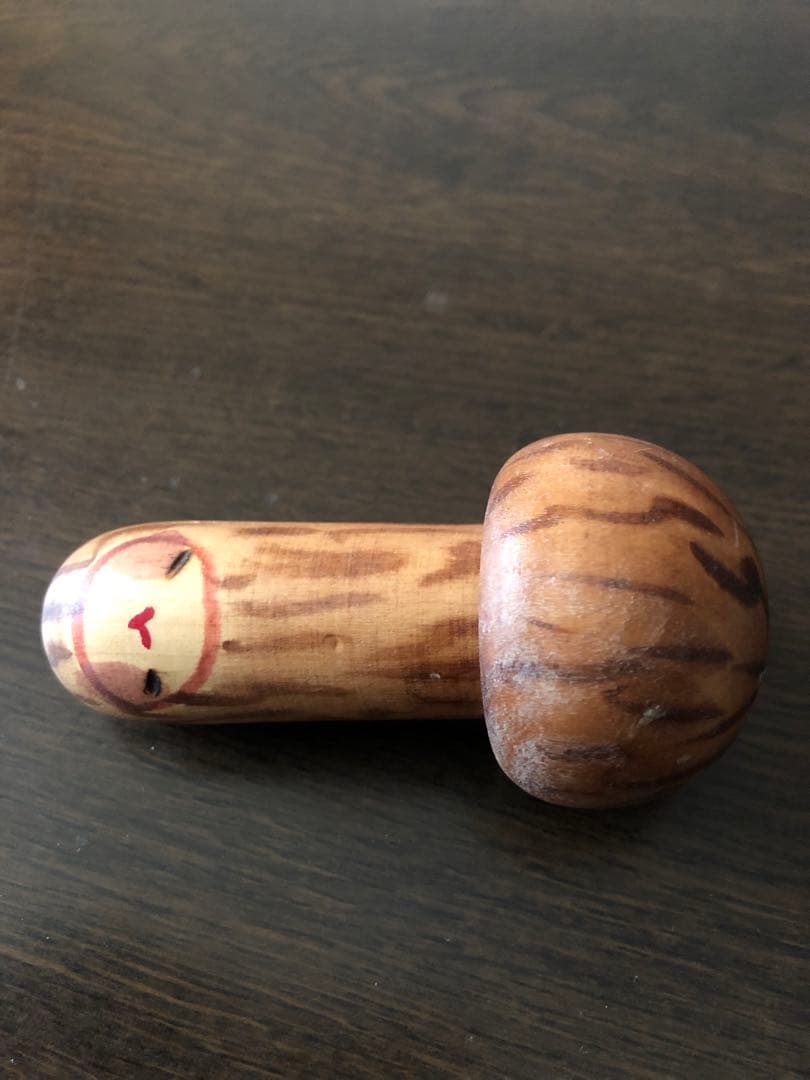 ふくしまひろえ 野菜こけし 果物こけし セット　木製野菜モチーフ人形セット