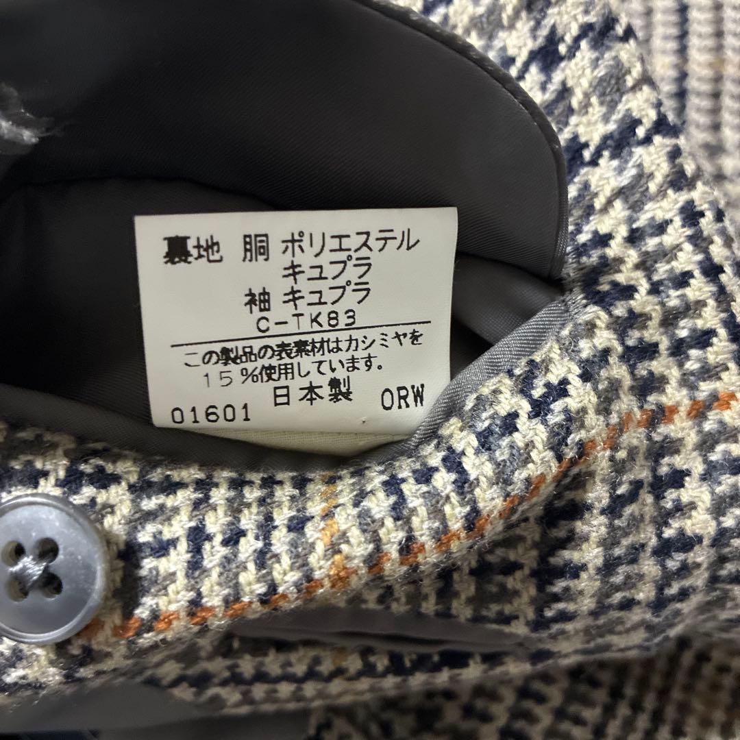 【超美品/希少/カシミヤ混】BURBERRYS テーラードジャケット