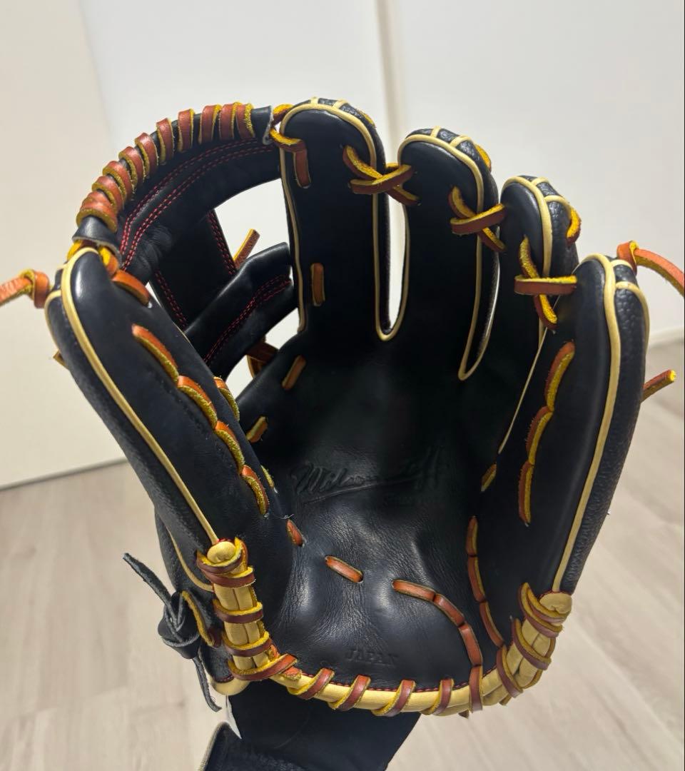 一週間のみ出品 軟式 wilson 1723 オーダー ネーム刺繍なし 小指2本