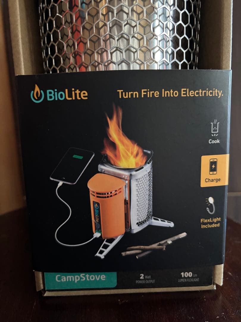 mappy 未使用)BioLite バイオライト キャンプストーブwith