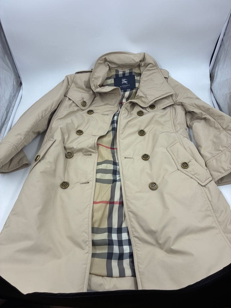 Burberry バーバリー トレンチコート ベージュ 38 ノバチェック