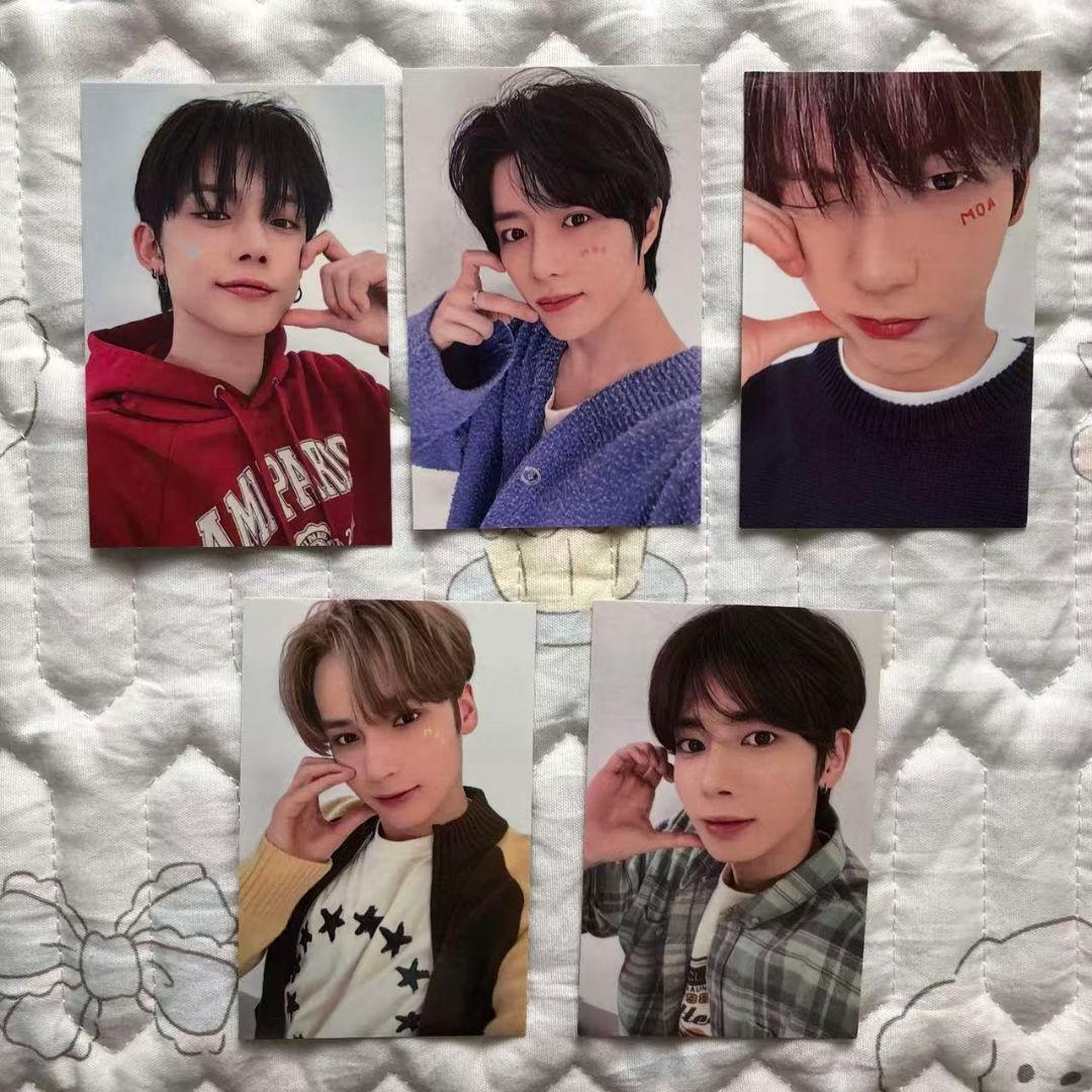 TXT 韓国 ペンミ MOAZONE モアゾーン FC トレカ 5枚