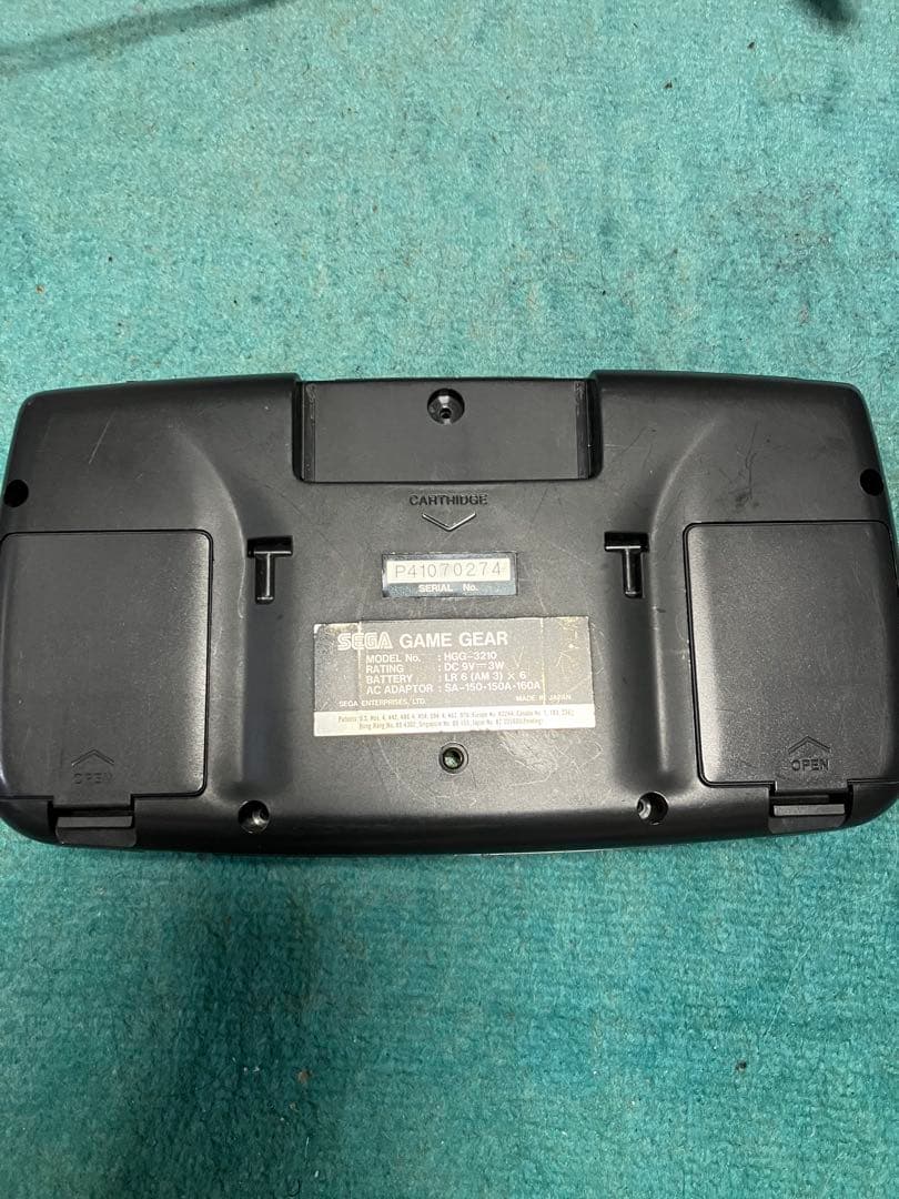 HDMIテレビ出力機能付、IPS液晶搭載カスタムゲームギア本体