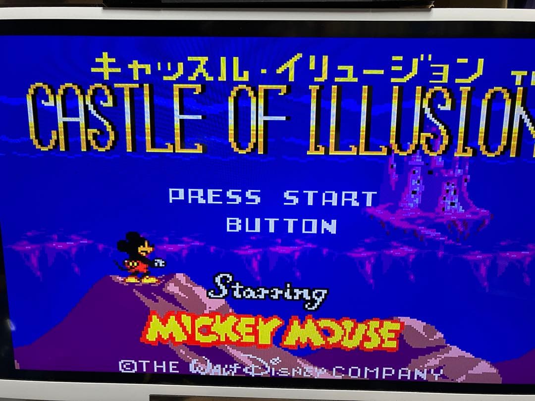 HDMIテレビ出力機能付、IPS液晶搭載カスタムゲームギア本体